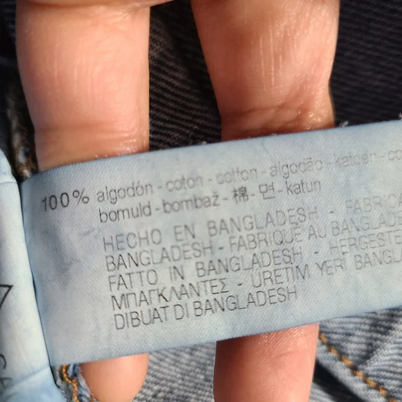 Zara Man Denim Jacket sz XL - Picture 6 of 6